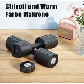 Merach Verstellbare 4-in-1 Kurzhanteln 2er Set 1-4 kg schwarz