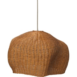 Ferm Living - Drape Lampenschirm M, Rattan natur