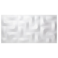 marbet design Wanddekoobjekt PD-1 (3D Wandpaneele (1 Platte, 0,46m) Styropor Paneele weiß 96x48x3cm Wandverkleidung Wärmedämmung 3D Schaumstoff Wand Platten Gaming)