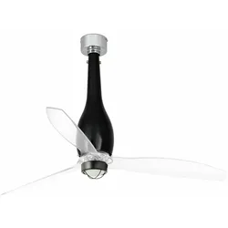 ETERFAN M LED Heller schwarz/transparenter DC-Lüfter