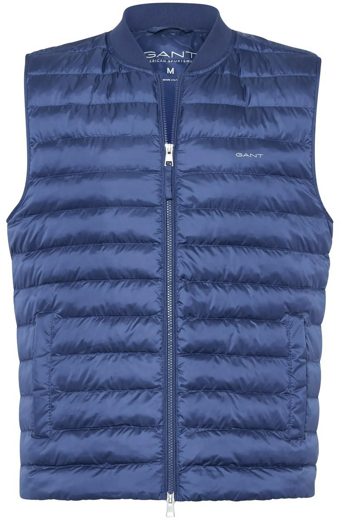 Le gilet légèrement matelassé style moderne  GANT bleu