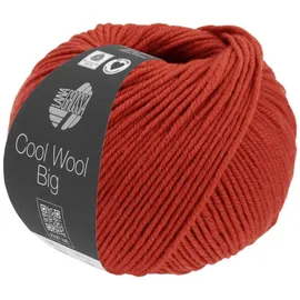 Lana Grossa Häkelgarn Cool Wool Big Melange Rot 120 m