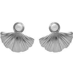 Victoria Cruz A4780-00HT Damen-Ohrstecker Tokyo Silber Muschel mit Perle
