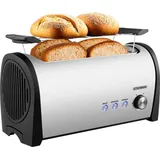 Steinborg 4 Scheiben mit Brötchenaufsatz 1400 Watt