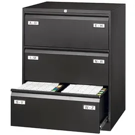 BISLEY Light Hängeregistraturschrank 80 x 62,2 x 101,6 cm schwarz