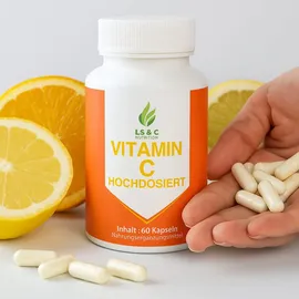 LS & C Nutrition Vitamin C Kapseln 21 g