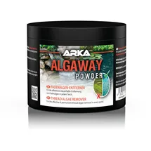 Arka Algenvernichter Teich 500 g – gegen Fadenalgen für klares Wasser im Gartenteich – kupferfrei, schonend und vorbeugend bei regelmäßigem Einsatz – ARKA Pond Algaway Powder