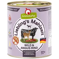 GranataPet Wild & Angus Rind 12 x 800 g