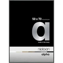 Nielsen Alpha Aluminium grau 50x70 cm 1 St.