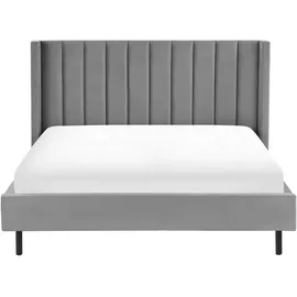 Beliani Villette 180 x 200 cm Grau