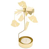 Thalia Teelichtkarussell Set "Glocke", gold