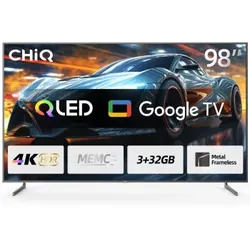 CHiQ U98F8TG – 98 Zoll – 4K QLED – 144 Hz – Google Smart TV – Gaming-TV