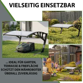 Trutzholm Mährobotergarage mit Metallfüßen
