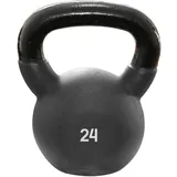 Sporttrend 24 Kettlebell Kettlebell 24kg, Kugelhantel Hantel, Schwunghantel Fitnesskugel Fitnesshantel Hantel Hanteln schwarz