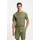 Boss Pyjamaoberteil "Waffle T-Shirt", Herren, Gr. L, open grün 349, Obermaterial: 60% Baumwolle, 40% Polyester, regular fit, Rundhals, Shirts