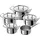 Zwilling Twin Classic Topf-Set 5-tlg. 3 x Kochtopf + Bratentopf + Stielkasserolle