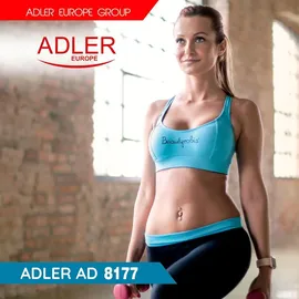 Adler AD 8177 Schwarz/Weiß