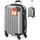 monzana Baseline 4-Rollen Cabin 50 cm / 34 l silber