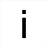 RZB Buchstabe "i" 99222.013.I/K