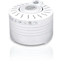 MPM MSG-01 Elektrischer Dörrautomat, 250 W Leistung, 5 herausnehmbare Schalen