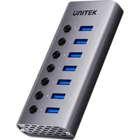 UNITEK USB-A 3.0 5 Gbit/s-Hub mit 7-in-1-Switch Unitek H1314A01-EU