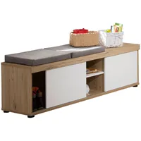 Paidi TV-Lowboard Fionn Holzoptik Braun Eiche