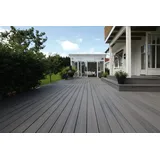FIBERON Terrassendielen Terrassendiele WPC Xtreme R12 Aspen grey Massivprofil, BxL: je 12.7x366 cm, 20 mm Stärke grau 12.7 cm x 366 cm