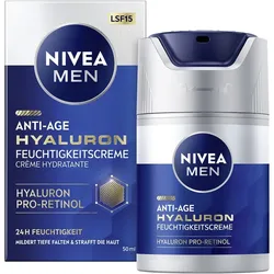 NIVEA MEN Anti-Age HYALURON Gesichtspflege Creme Gesichtscreme 50 ml Herren 