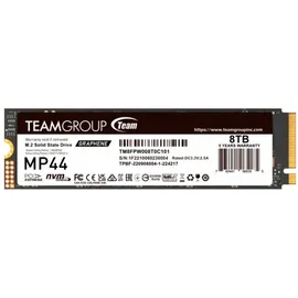 Team Group MP44 8TB, M.2 2280 / M-Key / PCIe 4.0 x4, Kühlkörper (TM8FPW008T0C101)