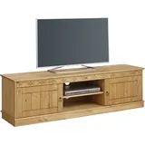 OTTO home Indra TV-Board 160 cm Beige Massivholz