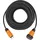 Brennenstuhl Verlängerungskabel vn 2100 IP44, 25 m Kabel in schwarz H07RN-F 3G1,5, bgi 608