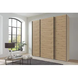 WIMEX »Mugano, Made in Germany, Lieferung bis in Deine Etage und Stellort« wähle Deine Ausstattung: Basic oder Premium!, 3 Schwebetüren, große Größen, mit oder ohne Spiegel, Metallgriffe