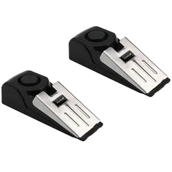 2 Stück OLYMPIA T 300 Alarm-Türstopper mit Erschütterungssensor, 100 dB