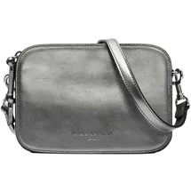 Liebeskind Berlin – Cross-Body Bag Damen aus Leder mit verstellbaren Schulterriemen – kleine Damen-Schultertasche, Fächer mit Reißverschluss – Shoulder Bag schwarz