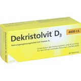 Trommsdorff Dekristolvit D3 4.000 I.E. Tabletten 60 St.