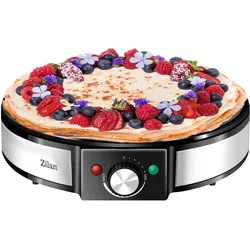 Zilan Crepes Maker 1200W Cool-Touch Griff Antihaftbeschichtung