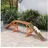 PawHut Agility-Wippe 335 x 55 x 60 cm Orange