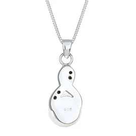 Elli Halskette Infinity Kristalle Süßwasserzuchtperle Silber/Weiß