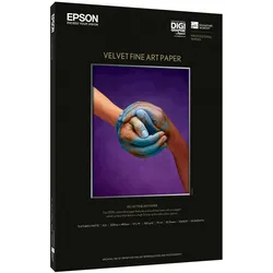 Epson Velvet Fine Art Paper, A3+, 260 g/m2, 20 Blatt