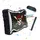 Relaxdays Pinata Piratenflagge mit Stab & Maske HBT: 35x40x8 cm Schwarz