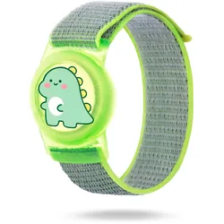 moex AirTag Tracker Armband für Kinder, Halterung am Handgelenk für Reisen und Ausflüge – Taggy