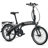 Tretwerk Akimbo E Bike 20 Zoll Klapprad Elektrofahrrad 360Wh 155 - 190 cm