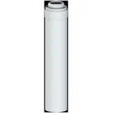 Brötje Verlängerungsrohr K60 KR1000 DN 60/100 konzentr. L=1000mm AL/PPs weiß