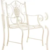 CLP Gartenstuhl Punjab 62 x 62 x 94 cm antik-Creme