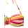 Bruno Banani Bügel-Bandeau-Bikini Damen Orange/Mehrfarbig 40 Cup B
