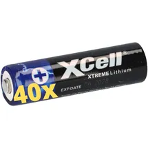 XCell XTREME Lithium Batterie AA 3000 mAh 40 St.