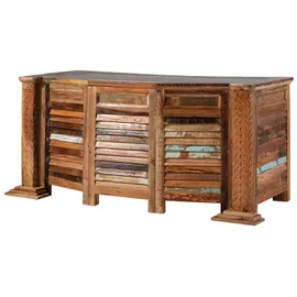 MASSIVMOEBEL24.DE Schreibtisch NATURE OF SPIRIT mehrfarbig