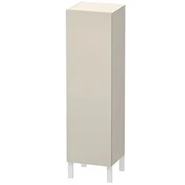 Duravit L-Cube Halbhochschrank individual, Tür rechts, taupe