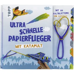 Ultra schnelle Papierflieger mit Katapult