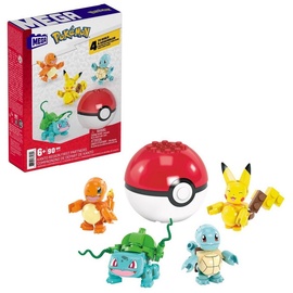 Mattel MEGA Pokémon Kanto Partners Konstruktionsspielzeug